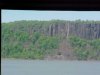Palisades on the other side of the Hudson River