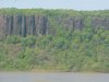 Palisades on the other side of the Hudson River