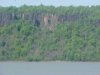 Palisades on the other side of the Hudson River