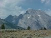 Mount Moran, dike and Frying Pan Glacier (Skillet Glacier)