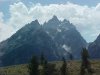 The Three Sisters: Teewinot, Grand Teton and Mount Owen