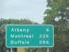 Sign to Albany