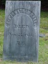 Slate Tombstone: Dea. Jonathon Hall, Died Nov. 27. 1856