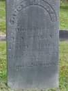 Slate Tombstone: Lucy Selina: died Feb 11, 1849 Ages 25 years