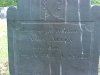 Slate Tombstone of Amos Allen: died Aug 14, 1812, aged 49 years