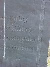 Slate Tombstone of Amos Allen: died Aug 14, 1812, aged 49 years