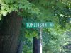 Sign for Tomlinson Rd