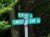 Signpost, corner of Newfane Rd and Townshend Dam Rd
