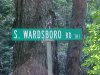 South Wardsboro Road Sign