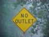 No outlet sign of Palisades