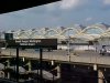 Ronald Reagan National airport, Washington D.C. from the Metro Station