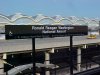 Ronald Reagan National airport, Washington D.C. from the Metro Station