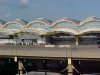 Ronald Reagan National airport, Washington D.C. from the Metro Station