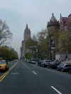 Street view down Central Park West