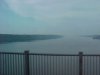 View of the Hudson River from the George Washington Bridge