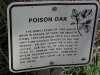 Warning Sign of Poison Oak