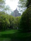 Central park and buildings in the distance