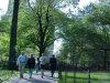 Exiting Central Park