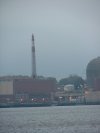 Indian Point Nuclear Reactor, Westchester County at Twilight